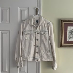 White Jean Jacket